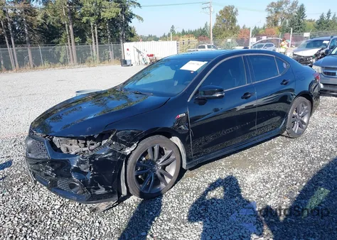 2018 Acura Tlx Tech A-Spec Pkgs from USA, damaged, VIN 19UUB2F68JA004135